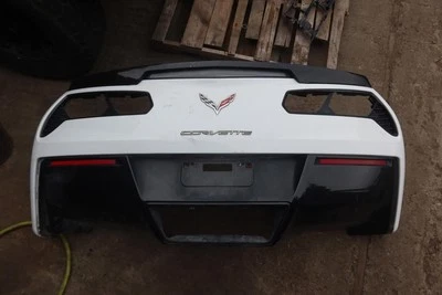 2014-2019 Chevy Corvette C7 Base OEM Rear Bumper Cover Assembly 23452910 - Image 1 of 4