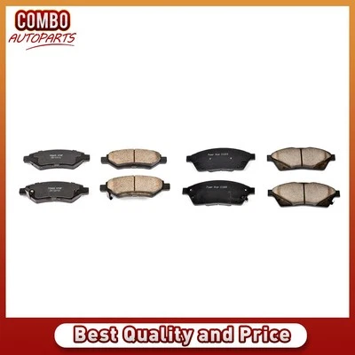 Juego de pastillas de freno de disco delanteras traseras para Cadillac SRX 2010-2016 Foto 1 de 3