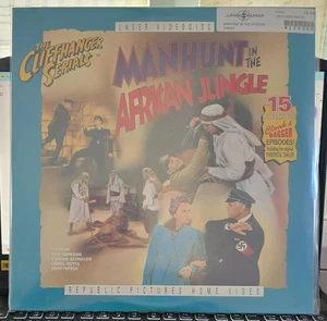 Manhunt in the African Jungle (1943) [NTSC] [LV22635] - Laserdisc - Sealed - Imagen 1 de 1