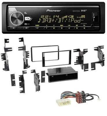 Pioneer Bluetooth USB DAB MP3 Autoradio für Nissan Cube ab 09 Frontier ab 13 Juk - Bild 1 von 4