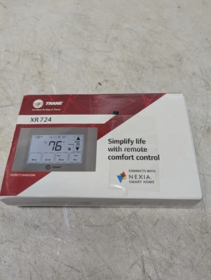 Trane XR724 Connected Control Programmable Wi-Fi Thermostat TCONT724AS42DA - Image 1 of 4
