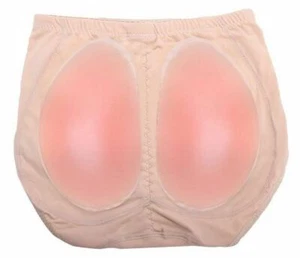Silicone Butt Lifting Padded Brief with Removable Pads Shapewear for Women - Picture 1 of 31