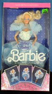 1988 Barbie Frills & Fantasy WalMart Special Edition Doll Mattel #1374 NIB NRFB - Picture 1 of 4