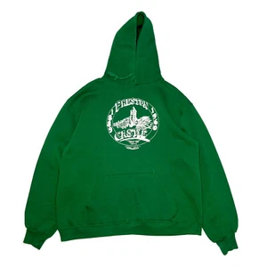 Vintage 80er 90er Russell Athletic Hoodie Preston Castle Gr. XL grün - Bild 1 von 9