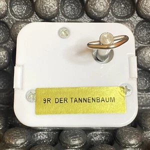 Sankyo Music Box Movements, Plays "Der Tannenbaum" Christmas Tune - Picture 1 of 5