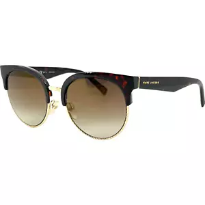 Gafas de sol Marc Jacobs MARC 170/S de metal para mujer 086JL dorado oscuro Habana 54-21 - Imagen 1 de 5