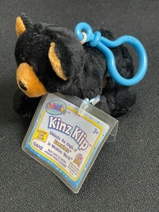 Ganz Webkinz Black Bear Plush Kinz Klip - Sealed Online Code - Picture 1 of 3
