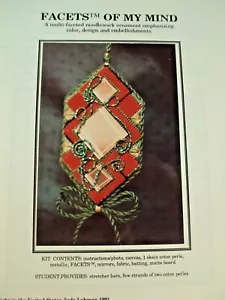 Nadelspitze Tabelle Anleitungsheft Judy Lehman Facetten meines Geistes Ornament - Bild 1 von 1