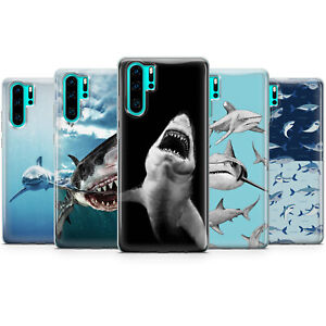Shark Handyhülle Cover passt für Huawei P20/30 PRO/LITE