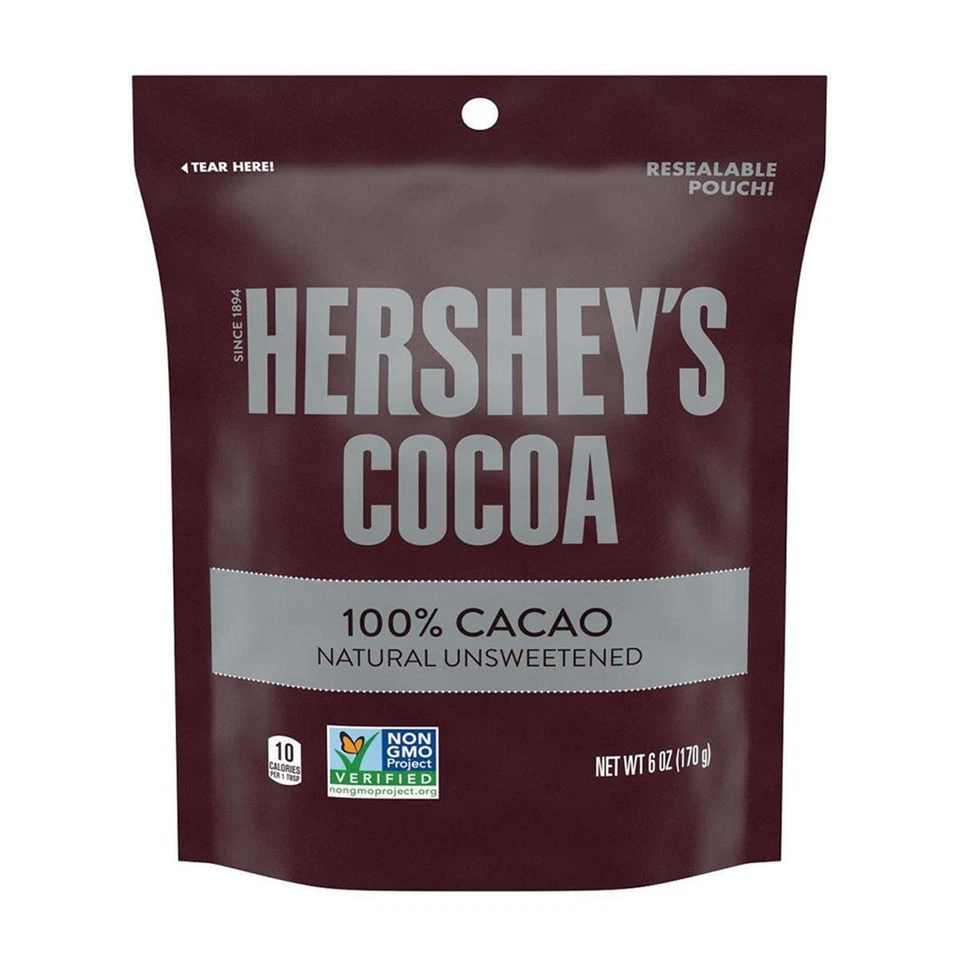 HERSHEY'S CACAO 100 % cacao natural sin azúcar cacao 6 oz Foto 1 de 1
