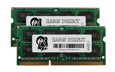 RAMS_DIRECT 16GB 2x 8GB DDR3 1066 MHz Laptop PC3-8500 Non ECC SODIMM Memory RAM - Image 1 of 4
