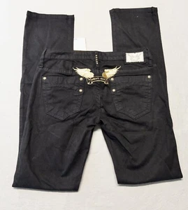NWT Robins Jeans Womens Size 28 Black Pants Embellished MSRP $174.00 - Picture 1 of 12