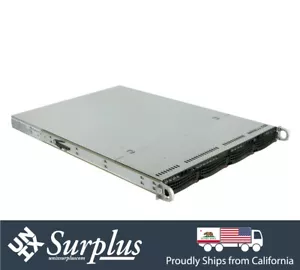 1U Firewall Router Server 6x 10GBE E3-1270 v3 32GB RAM X10SLH-N6-ST031 2x PSU - Picture 1 of 5