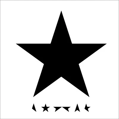 David Bowie Blackstar Vinyl Decal bumper sticker Ziggy Stardust Aladdin