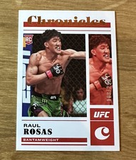 RAUL ROSAS 2023 PANINI CHRONICLES UFC BRONZE ROOKIE RC #81 /299 SP