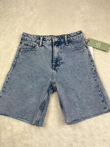 H&M Liunic Denim Shorts Age 9-10 Years Pocket Design Brand New With Tags
