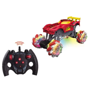 Red Remote Control Off Road Big Wheel Twisting Truck Toy Car Kids Birthday Gift - Picture 1 of 17