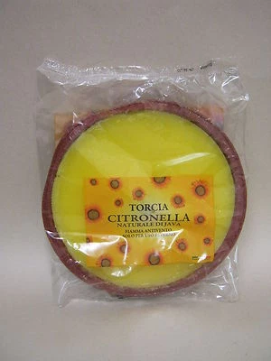 Citronella Plate Garden Candle Fragranced Party Light - Image 1 of 2