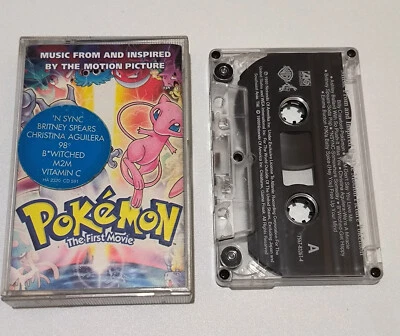 Pokemon The First Movie music soundtrack Motion Picture ORG indonesia tapes 1999 - Image 1 of 4