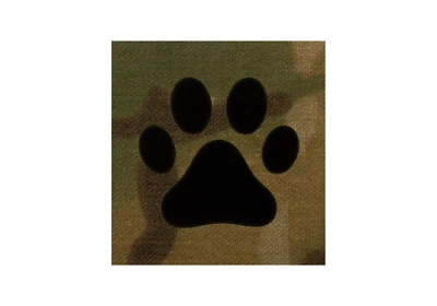 Crye Multicam K9 Reflective Patch - Tactical / Army / SF  Military Badge - Image 1 of 4