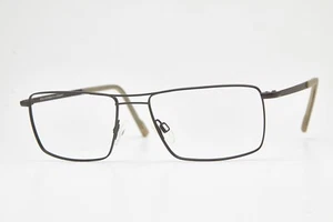 eyeglasses ESCHENBACH Titanflex 820809 Germany black matt rectangular eyeglasses - Picture 1 of 13