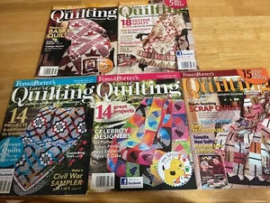 Fons  and porter’s love of quilting magazines 2010-2011 lot of 5 Halloween - Bild 1 von 4