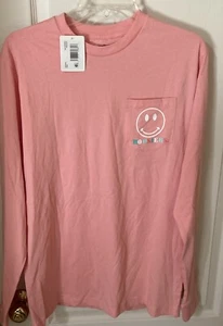 Ladies Champion long sleeve pink Indiana Hoosiers Med Graphic Tee Pocket NWT - Bild 1 von 12