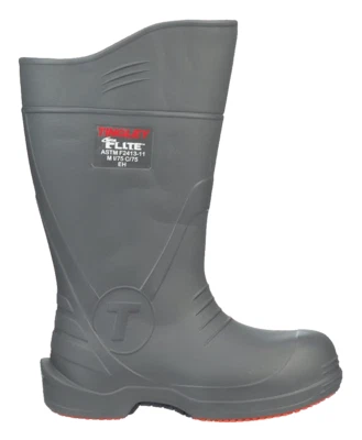 Tingley Flite 28259 Rubber Boots Womens 8 / Mens 4 GRAY Composite Safety Toe - Image 1 of 4