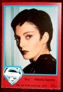 SUPERMAN - Card #71 - Ursa, Villainess Supreme - Topps UK 2nd Series - 1978 - Picture 1 of 2