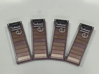 Pack of 4 - e.l.f. Perfect 10 Eyeshadow | Nude Rose Gold | 83277 - NEW - Image 1 of 4