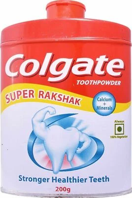 Colgate Tooth Powder For Stronger Healthier Teeth - 200 Gram for white teeth  - Image 1 of 3