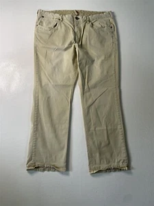 Tommy Bahama 40x30 Authentic Straight Leg Khaki Denim Mens Jeans - Picture 1 of 10