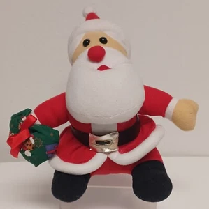 Santa Claus Plush Christmas Decoration Stuffed Animal Kuddle Me Toys - Picture 1 of 7