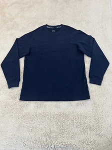 Camiseta raglán manga larga Gap para hombre 100 % algodón azul marino talla pequeña - Imagen 1 de 11