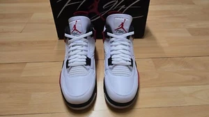 Air Jordan 4 Retro Red Cement NEU EU 46 DH6927-161 - Bild 1 von 3
