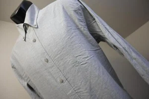 Brooks Brothers Hemd Madison Grau Langarm Herren Größe M - Bild 1 von 9