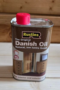 Original Danish Oil von Rustins seidenglänzend - 500 ml dänisches öl tungöl oel - Bild 1 von 2