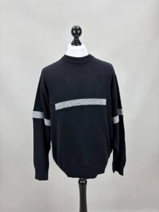 Mens sweater Carlo Colucci Size 52 Color Black Duties Paid (USA) - Picture 1 of 11