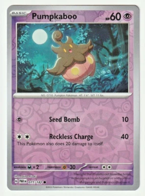 Pumpkaboo 077/182 Sv04: Paradox Rift Reverse Holo - Image 1 of 2