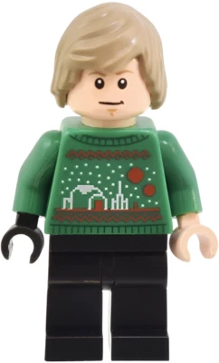 LEGO Luke Skywalker Holiday Sweater Minifigure Star Wars 75395 NEW sw1381 - Image 1 of 2