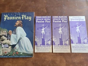 Black Hills Passion Play Theatre, Josef Meier VINTAGE 1950's Program & Brochure - Picture 1 of 7