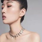 Stitching Fishbone Short Necklace Exaggerated All-match Punk Choker for Girls