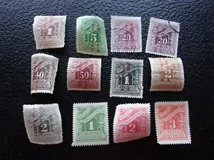 GRECE - timbre yvert/tellier taxe n° 54/60 65/67 53a n* MH ou nsg ou obl (CYN25) - Picture 1 of 2