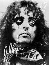 ALICE COOPER  - print signed photo - foto con autografo stampato