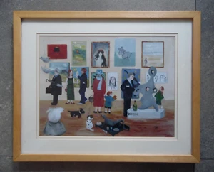 Fotos famosas de People in an Art Gallery. Jennifer Raison ingenua listada - Imagen 1 de 5
