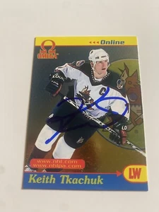 Keith Tkachuk Signed 98/99 Omega Online Phoenix Coyotes Card # 29 - Picture 1 of 1