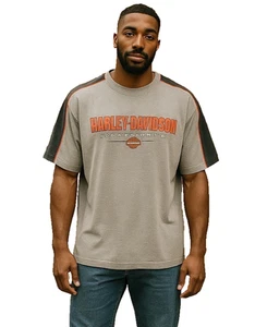 Harley-Davidson T-Shirt NWOT Gray Crew-Neck sz 2XL Williamsport PA - Picture 1 of 10