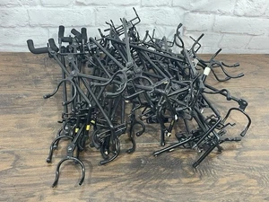 42x Ingles schwarz Stahl drehbar Gitarre Lochwand Aufhänger Pro Display Haken Posten - Bild 1 von 10