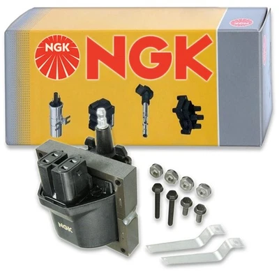 1 pc NGK Ignition Coil for 1990-1995 Chevrolet Lumina APV 3.1L V6 - Spark oz - Image 1 of 4