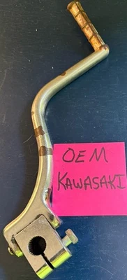 Kawasaki 1975 1976 KT250 ORIGINAL OEM KICK START LEVER 13058-058 KT 250 Genuine - Image 1 of 4